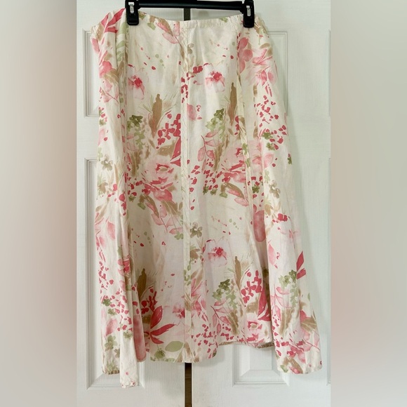 Skirt Emma James summer party/church colorful pastels woman size 18W - Picture 1 of 3